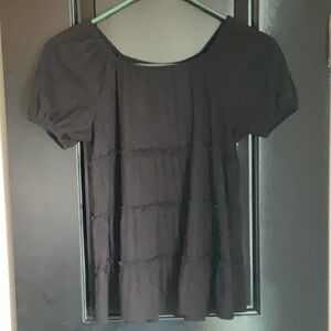 Elegant Black Women's Top
